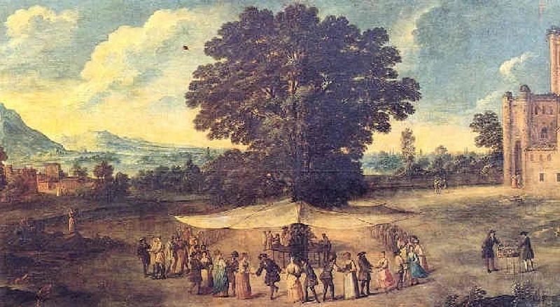 Giuseppe Zola-9-Festa paesana sotto la tenda